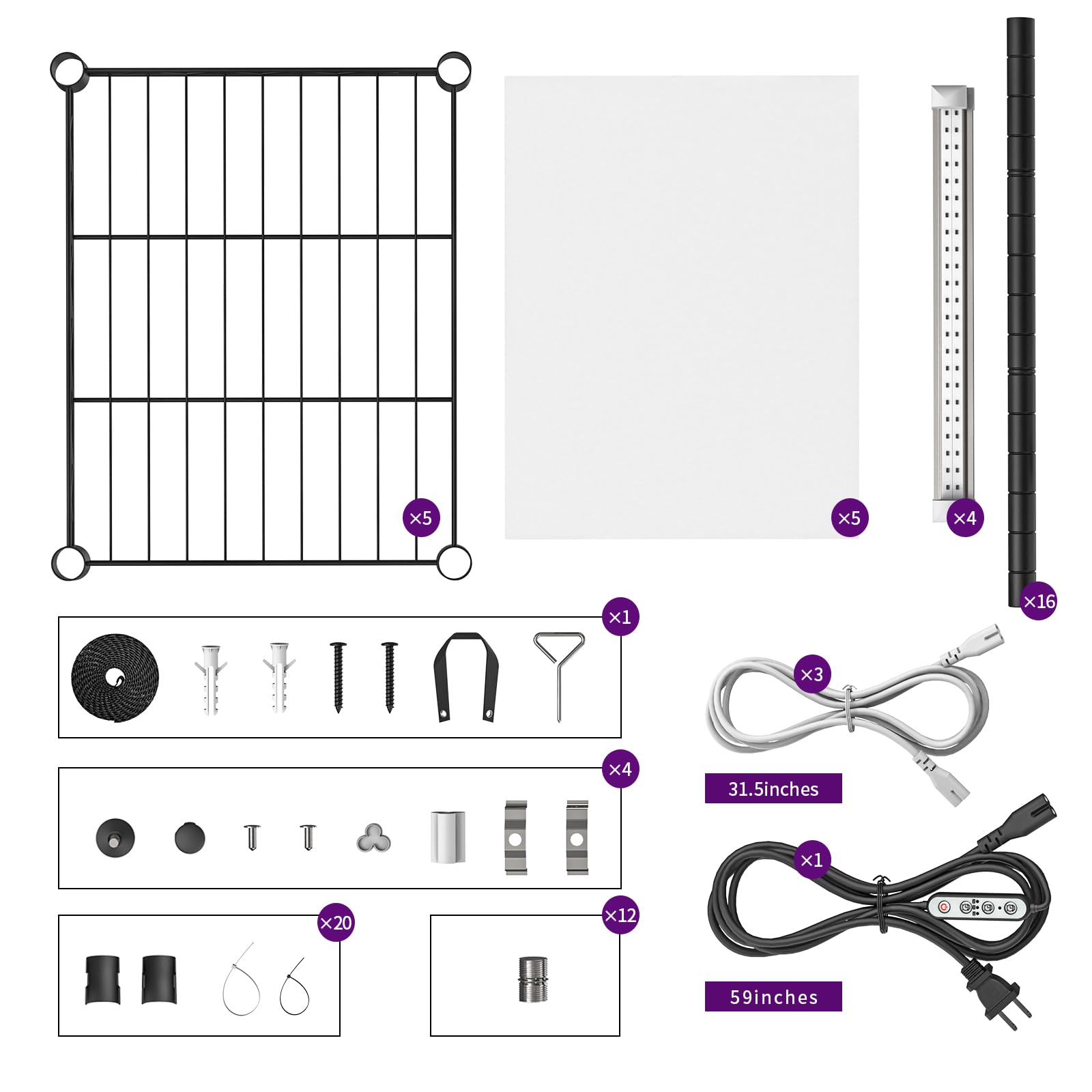 sagrynfp plant rack beside person illustrating compact height and small-space fit