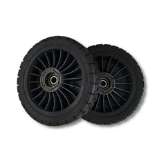 SaidiCo Direct front view of HRC216 2-pack wheel assemblies showing ready-to-install fit
