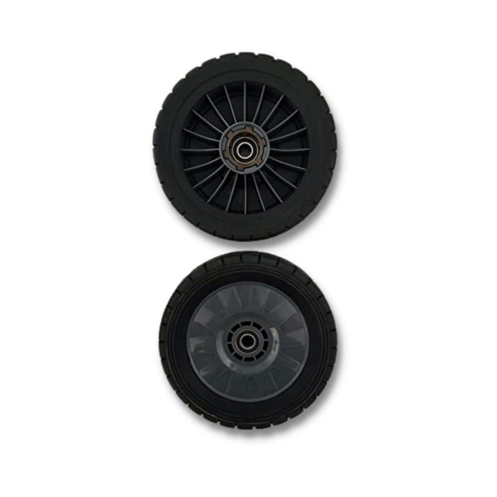 SaidiCo Direct wheel assembly installed on mower rear restoring drive stability