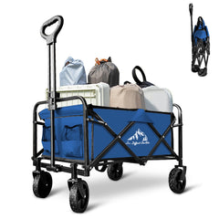 SAILARY front view open wagon showing capacity and balanced load benefit