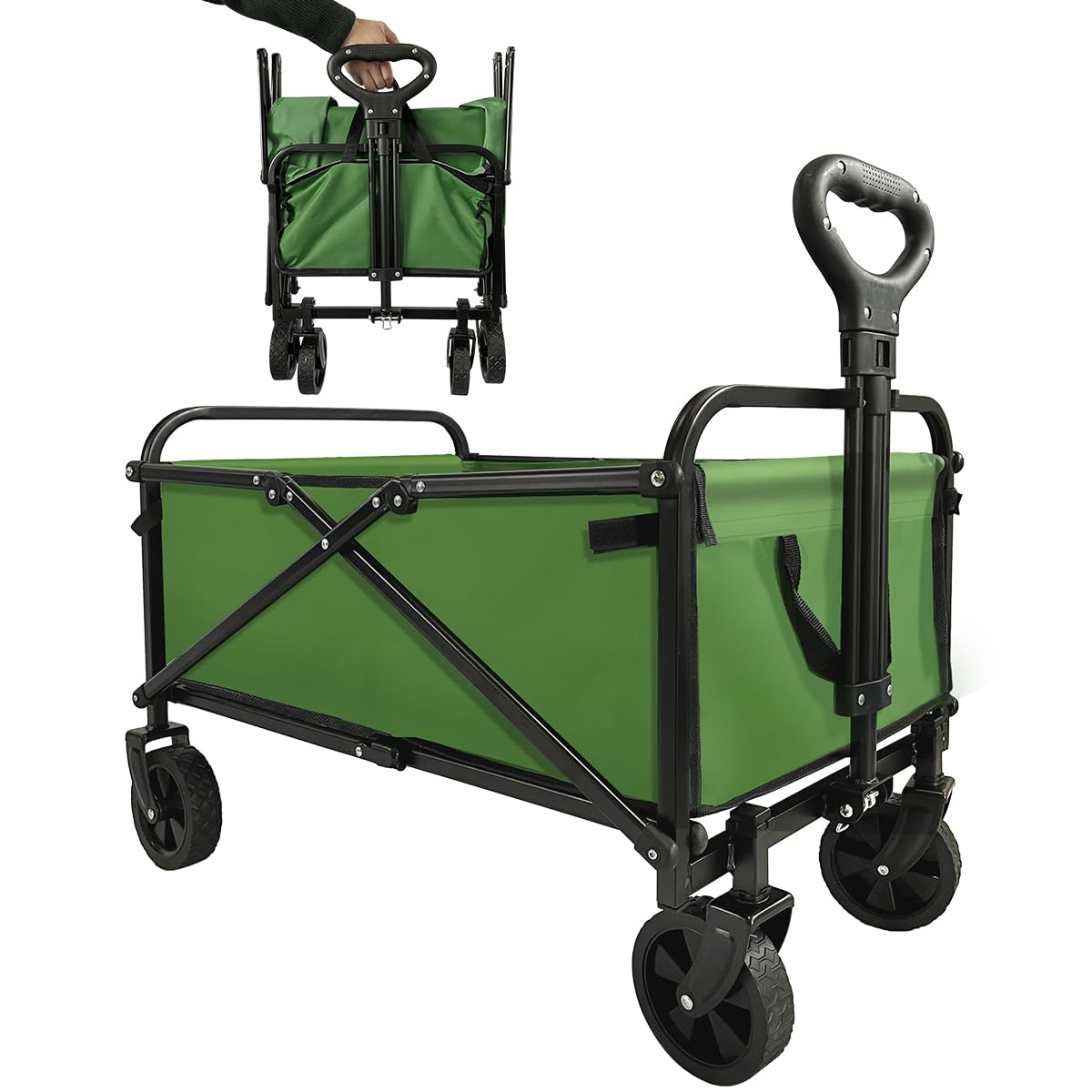 SAILARY wagon front view showing large capacity and easy access benefit
