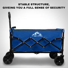 SAILARY wagon loaded on beach with all-terrain wheels for easy transport benefit