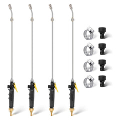 Saillong front view of four 29-inch wands showing durable construction and value