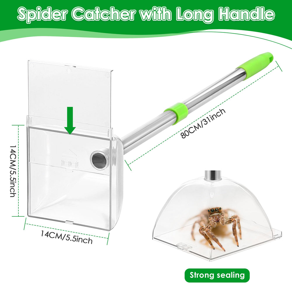 Saillong handle extended to full reach demonstrating 31 inch clearance advantage