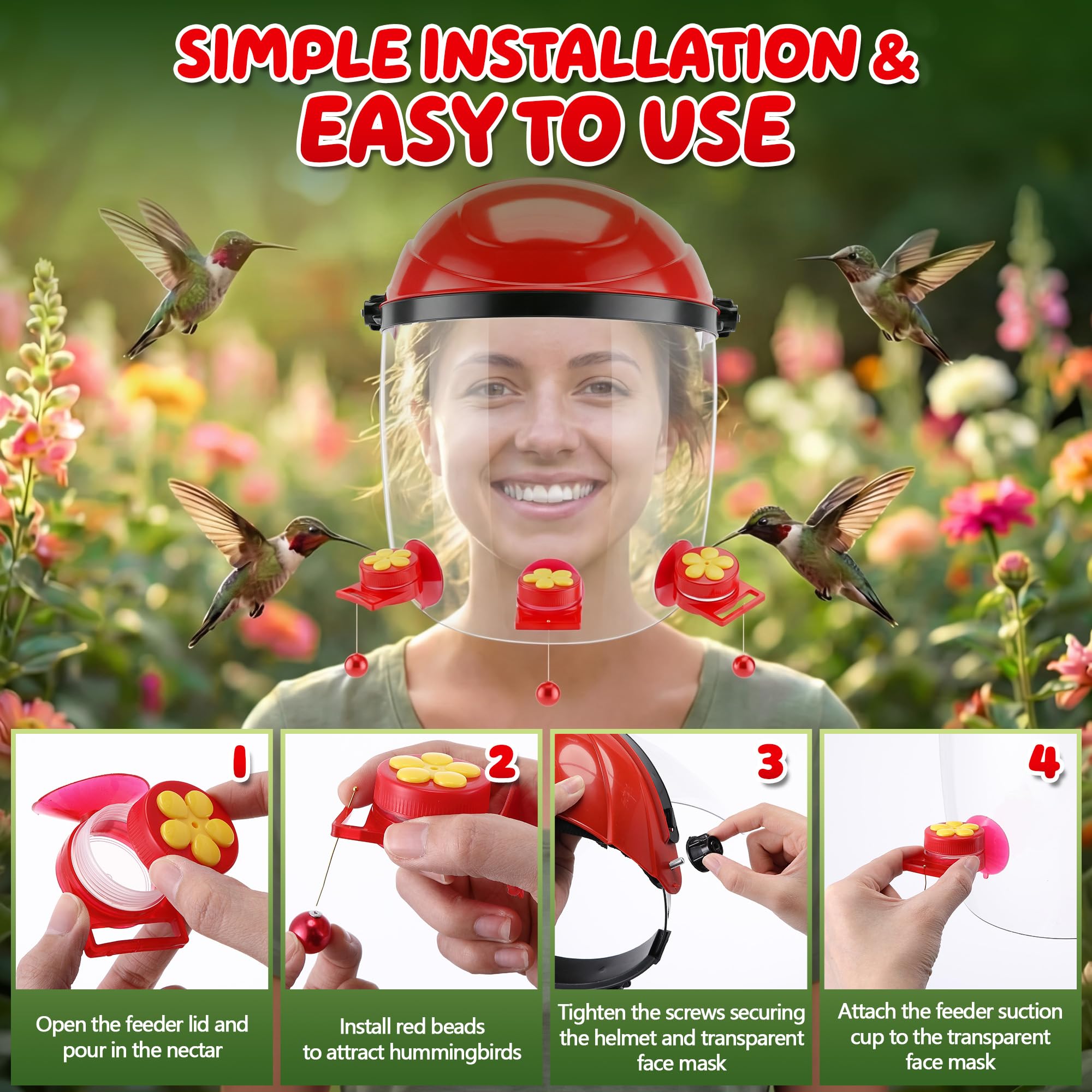 Saillong round nectar box detail, easy fill design that reduces spills and simplifies refills