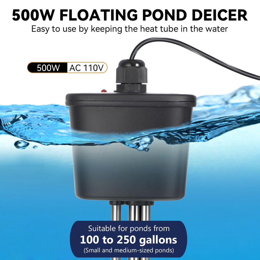 Saillong next to ruler showing compact size for ponds 100–250 gallons