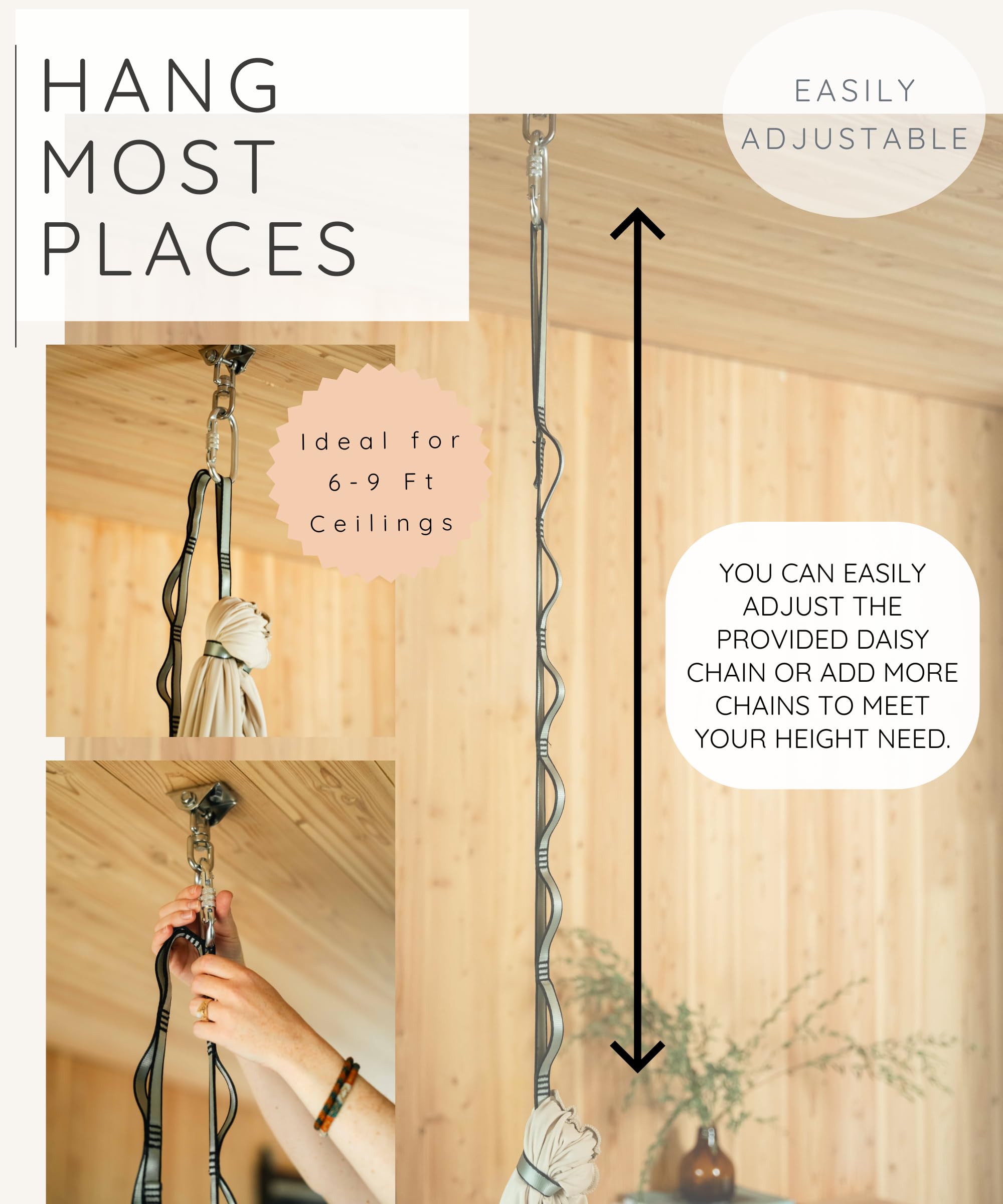 saint esen outdoor installation on a tree branch showing versatile indoor-outdoor use