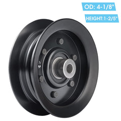 Saiyugty close-up of pulley bore and bearing for precise fit and reliable rotation