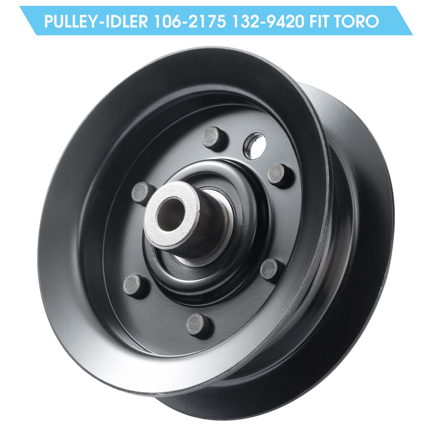 Saiyugty three pulleys next to ruler showing scale and ready spares for maintenance convenience
