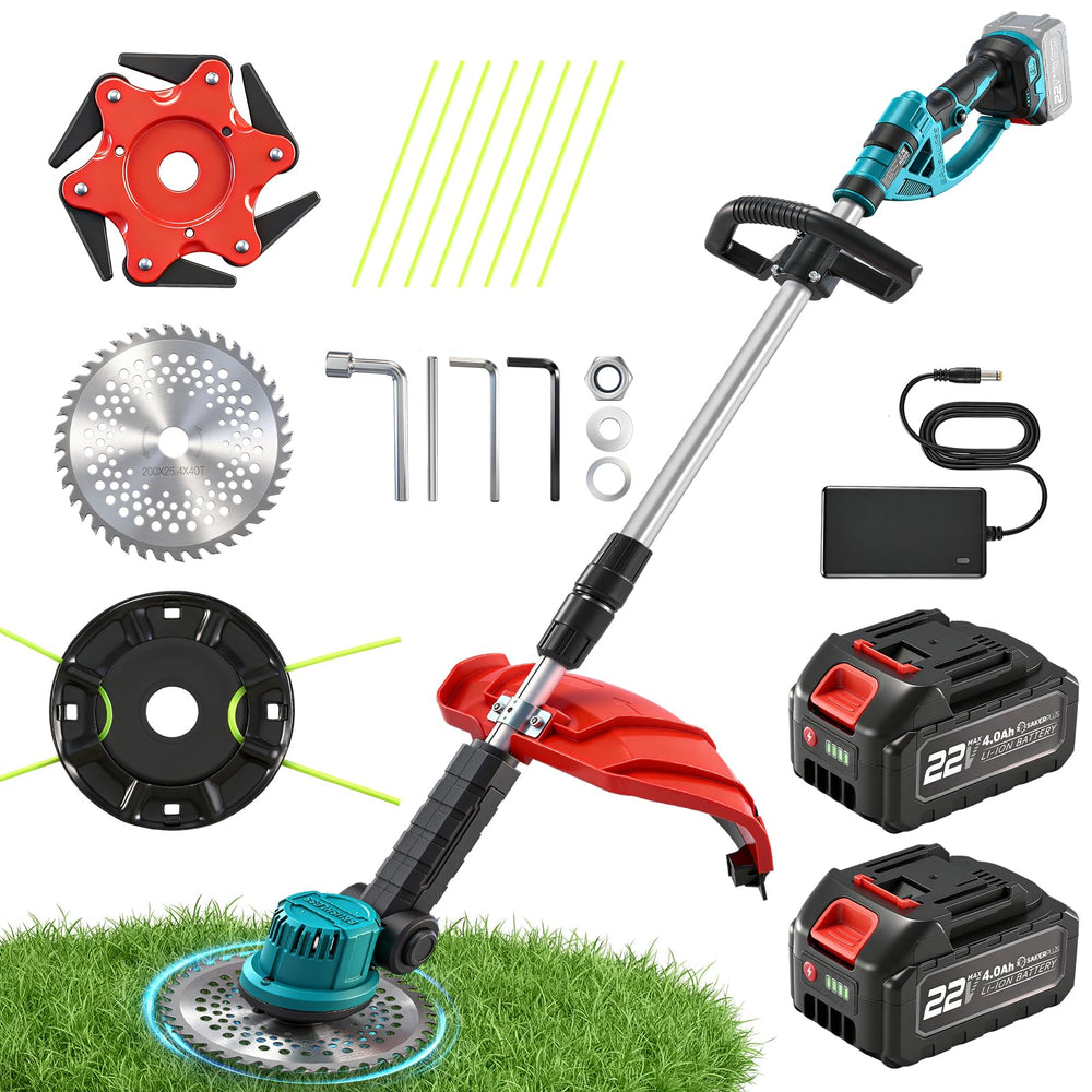 SakerPlus front view assembled showing compact cordless design and quick-start benefit