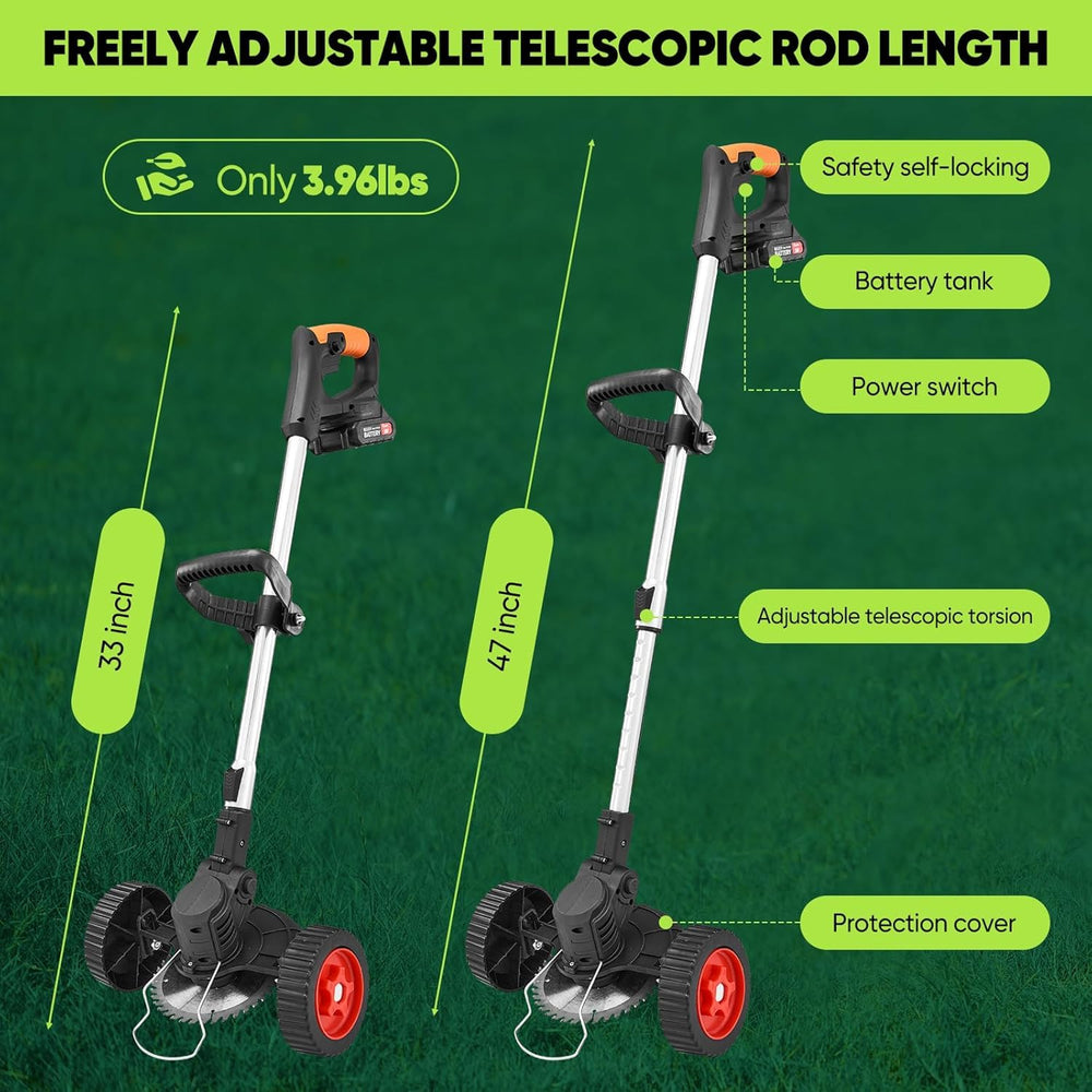 SakerPlus detachable wheels and ergonomic handle for easier control