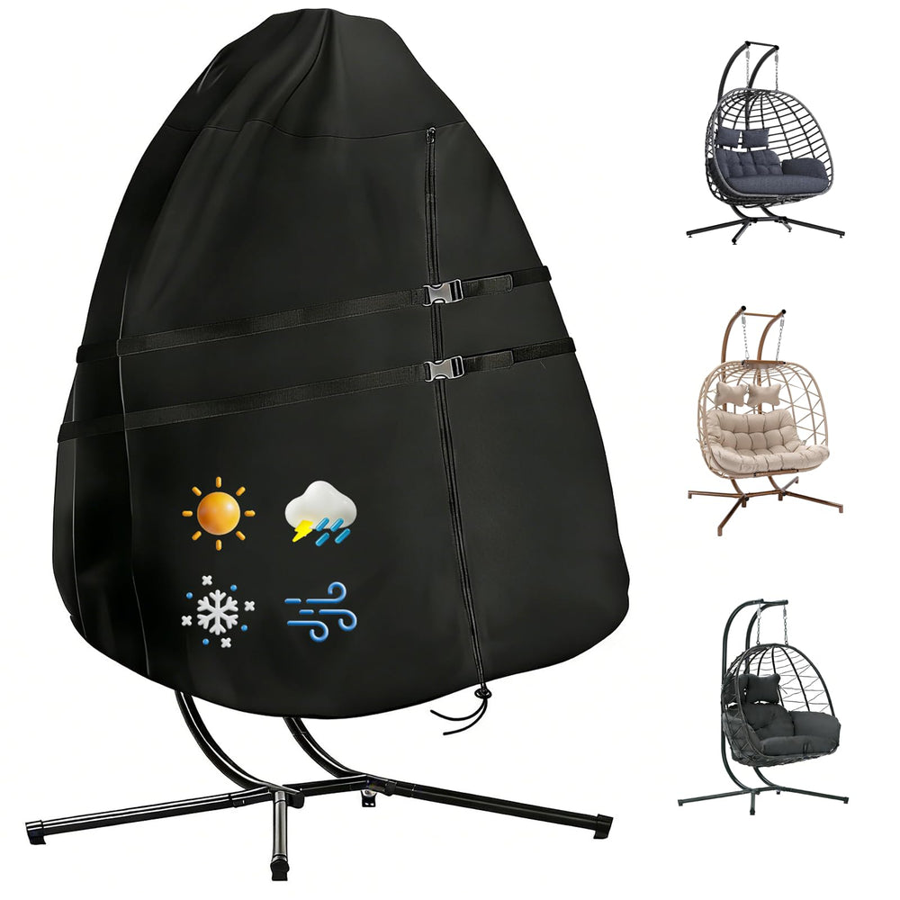 Saking front view packaged cover showing protective fit and easy use