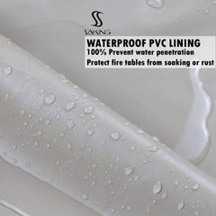 Saking side vents visible to promote airflow and reduce interior moisture