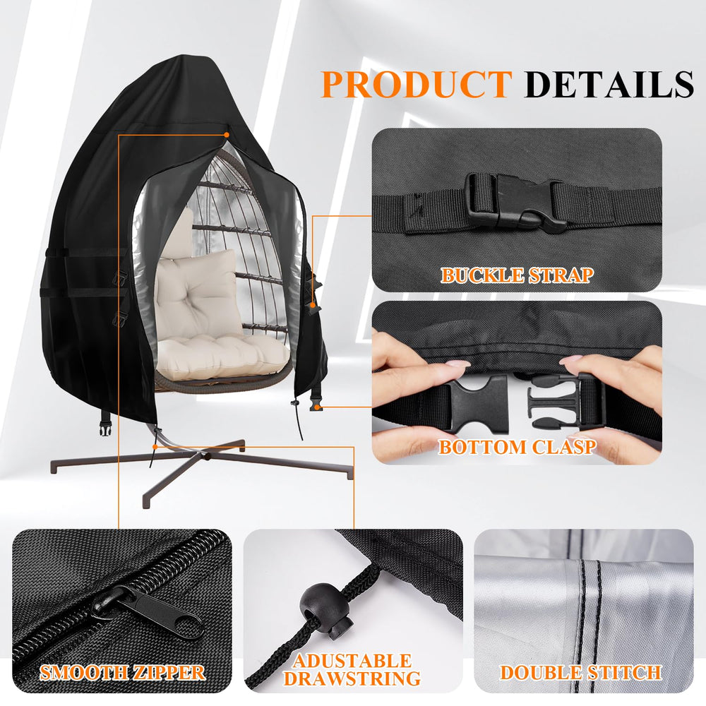 Saking zipper and buckle detail highlighting secure closure and quick access