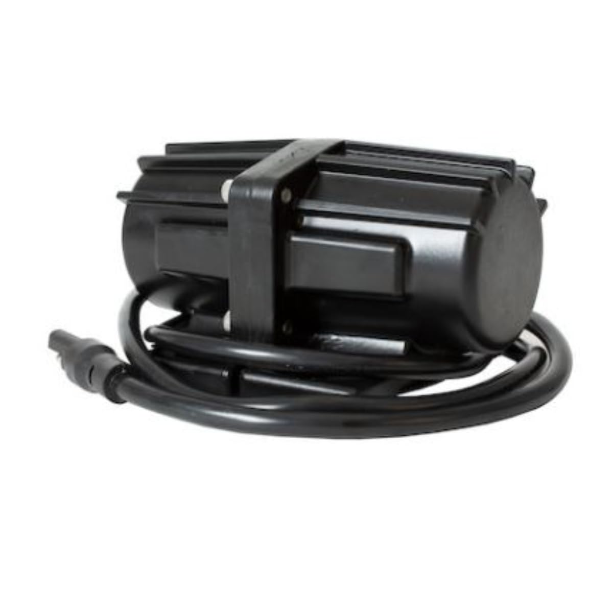 Buyers Products SaltDogg vibrator front view showing compact profile and reliability
