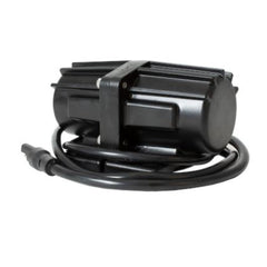 Buyers Products SaltDogg vibrator front view showing compact profile and reliability