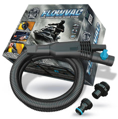 Salty Captain FlowVac front assembly showing compact, portable design benefit
