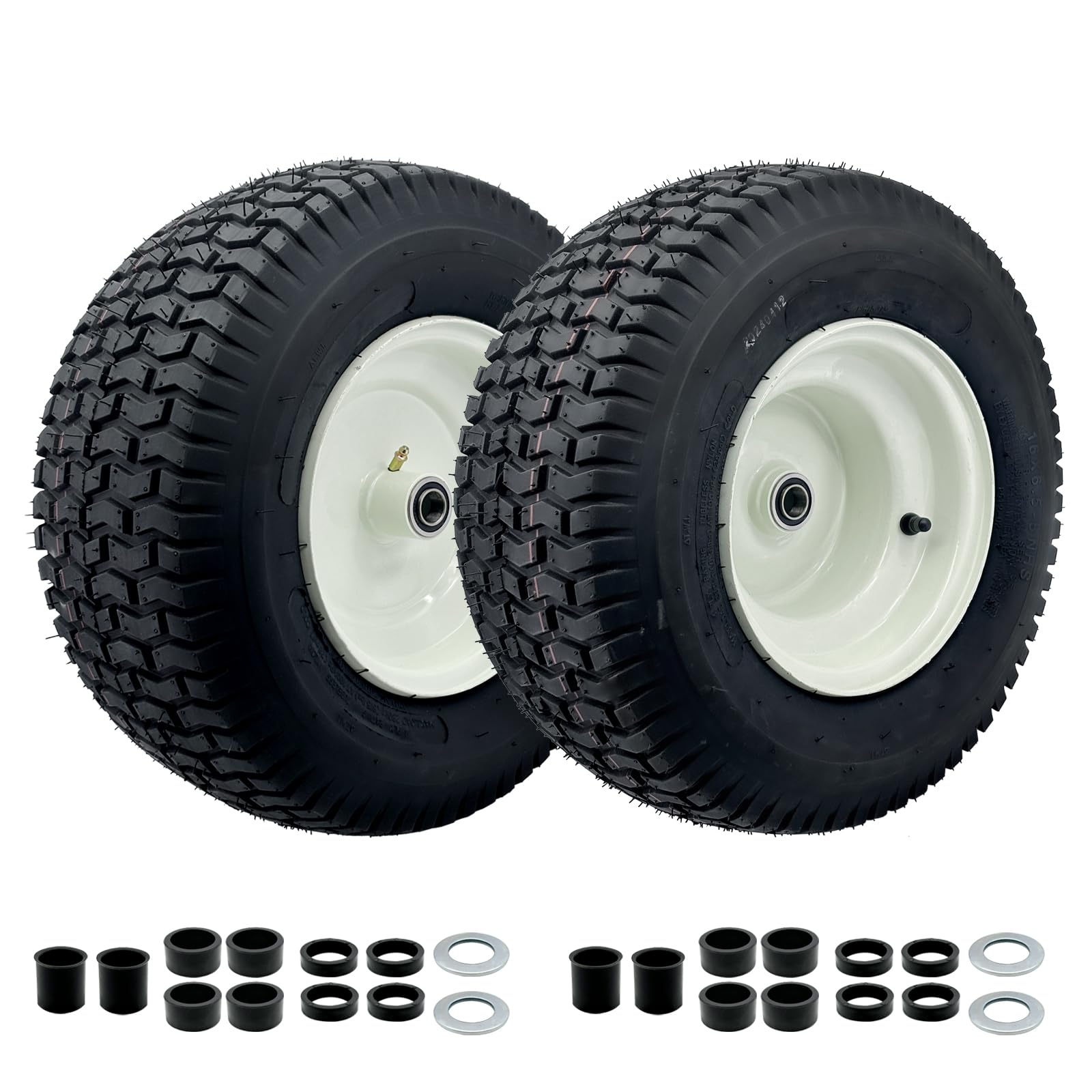 SALUTE UA front view of wheel assembly showing rim and tire for easy fit checking