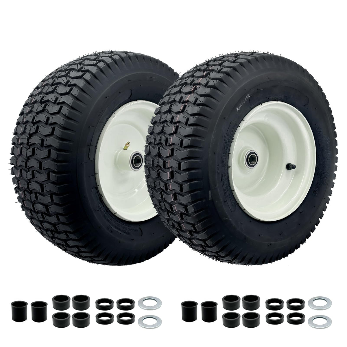 SALUTE UA front view of wheel assembly showing rim and tire for easy fit checking