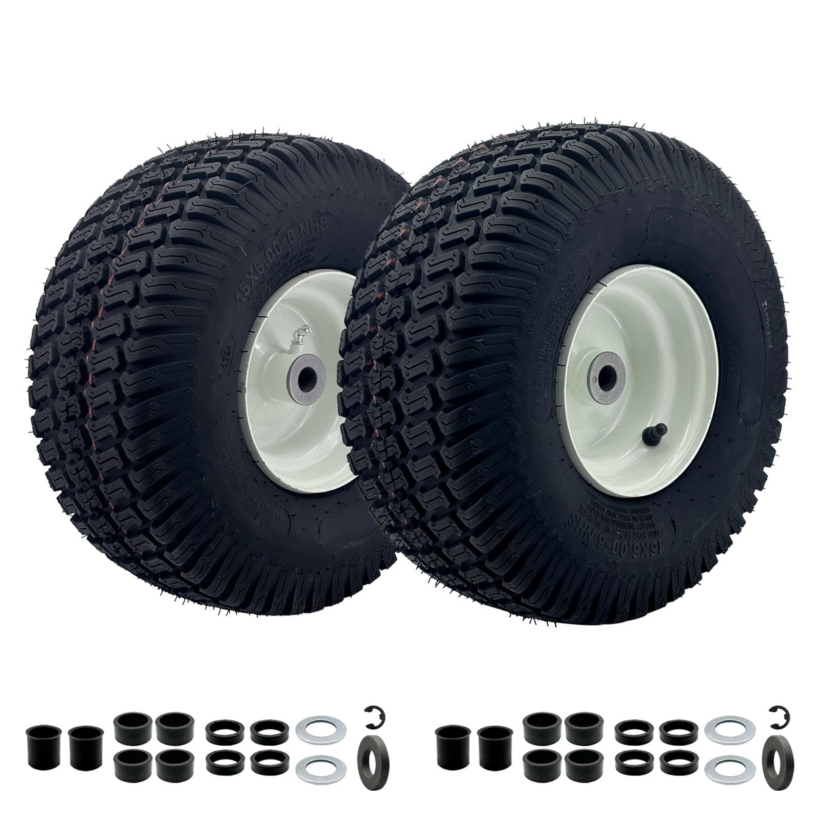 SALUTE UA front wheel packaging showing two assembled wheels and benefits