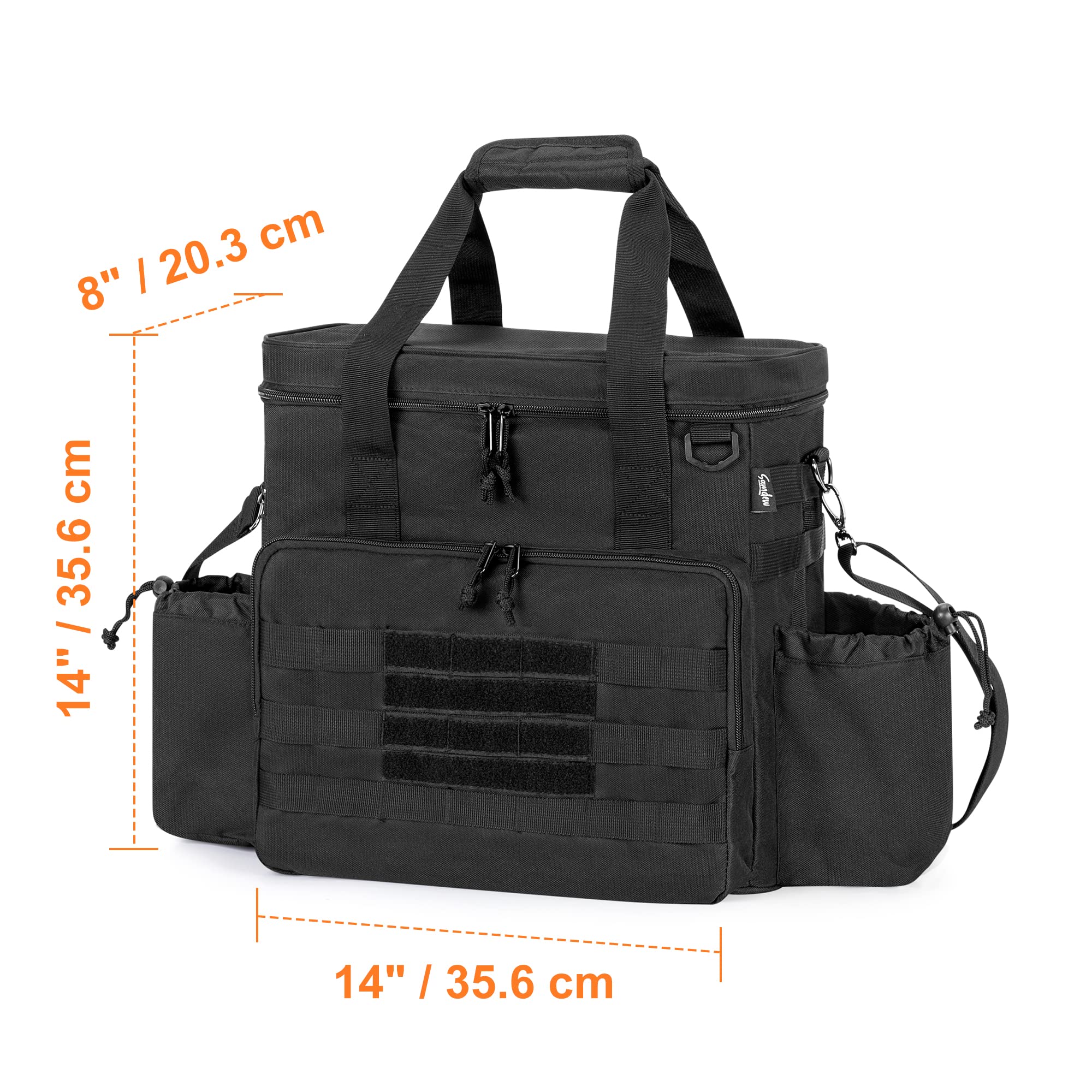 samdew bag reinforced bottom resisting moisture and abrasion for durability benefit
