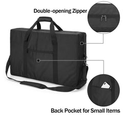 samdew mesh pocket holding 1 lb propane cylinder for secure transport