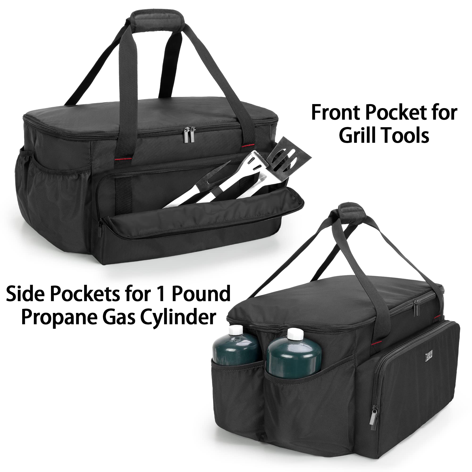 samdew padded handles closeup providing comfortable carrying support