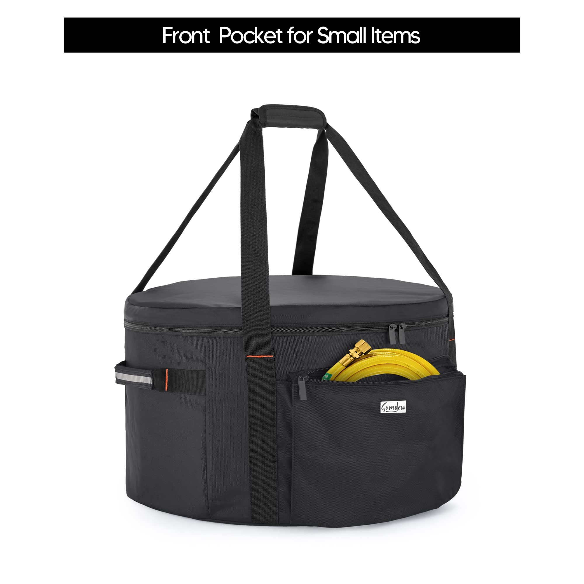 samdew side handle and shoulder strap for comfortable carrying