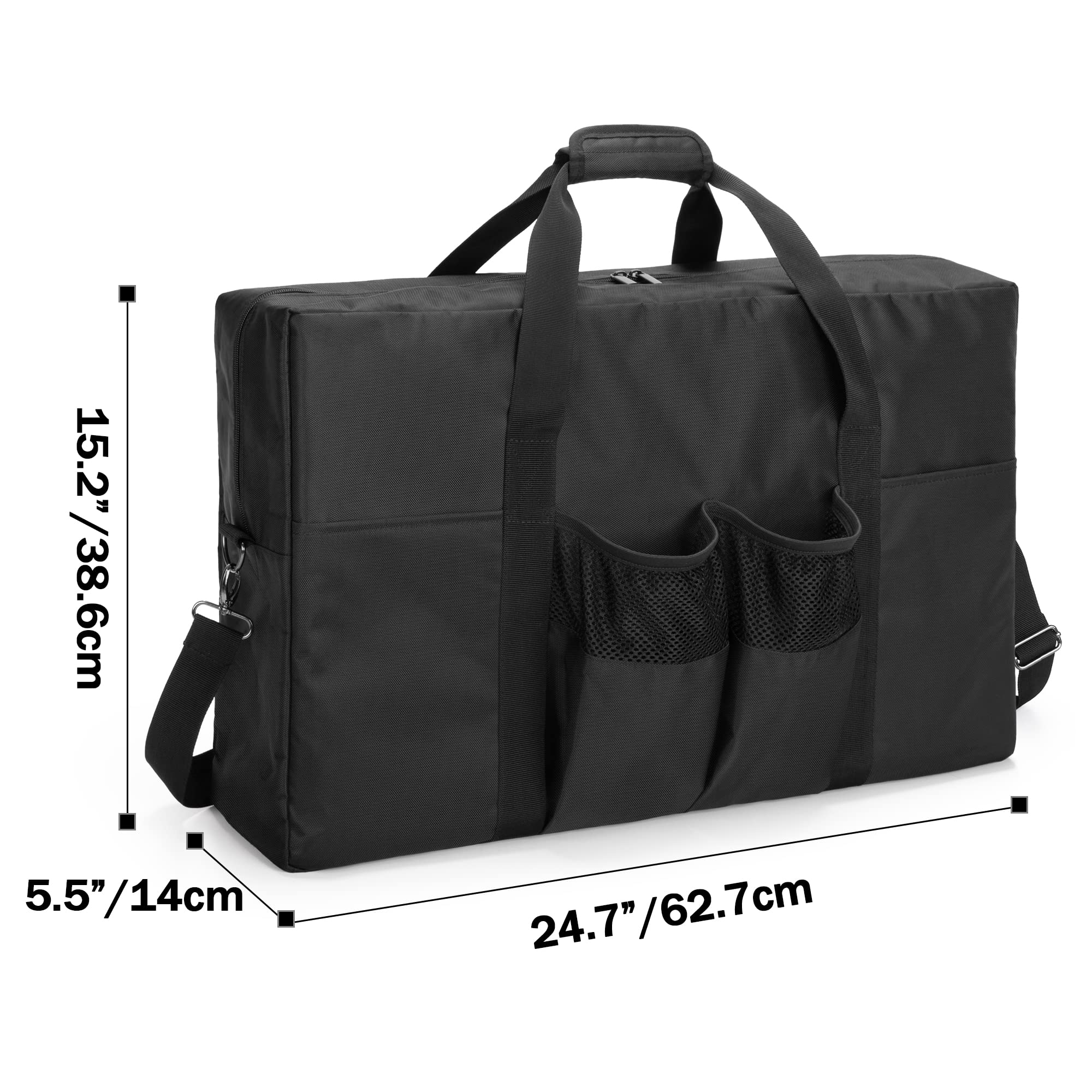 samdew side zipper and back pocket providing extra tool storage benefit