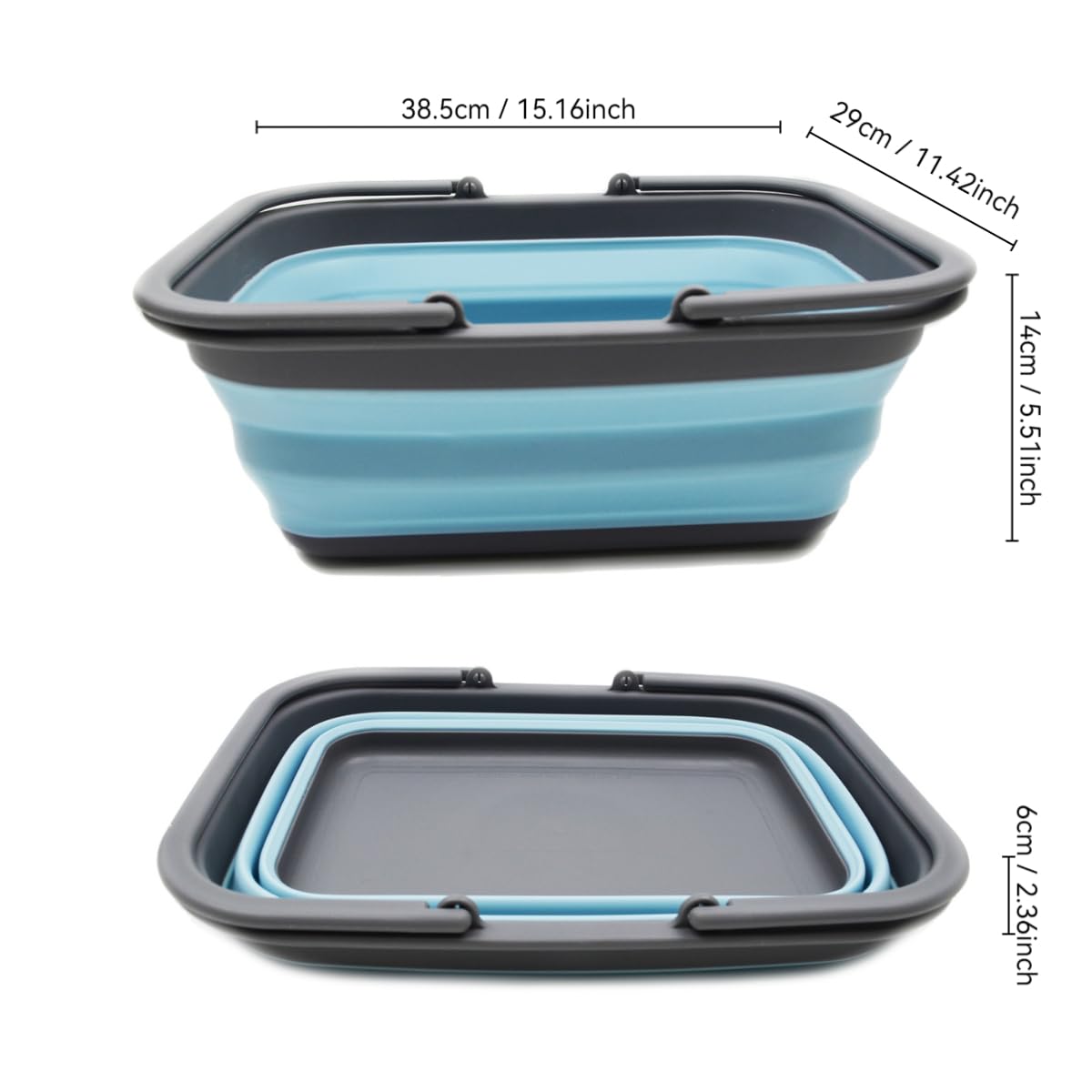 SAMMART close-up of dual handles offering secure and comfortable carry