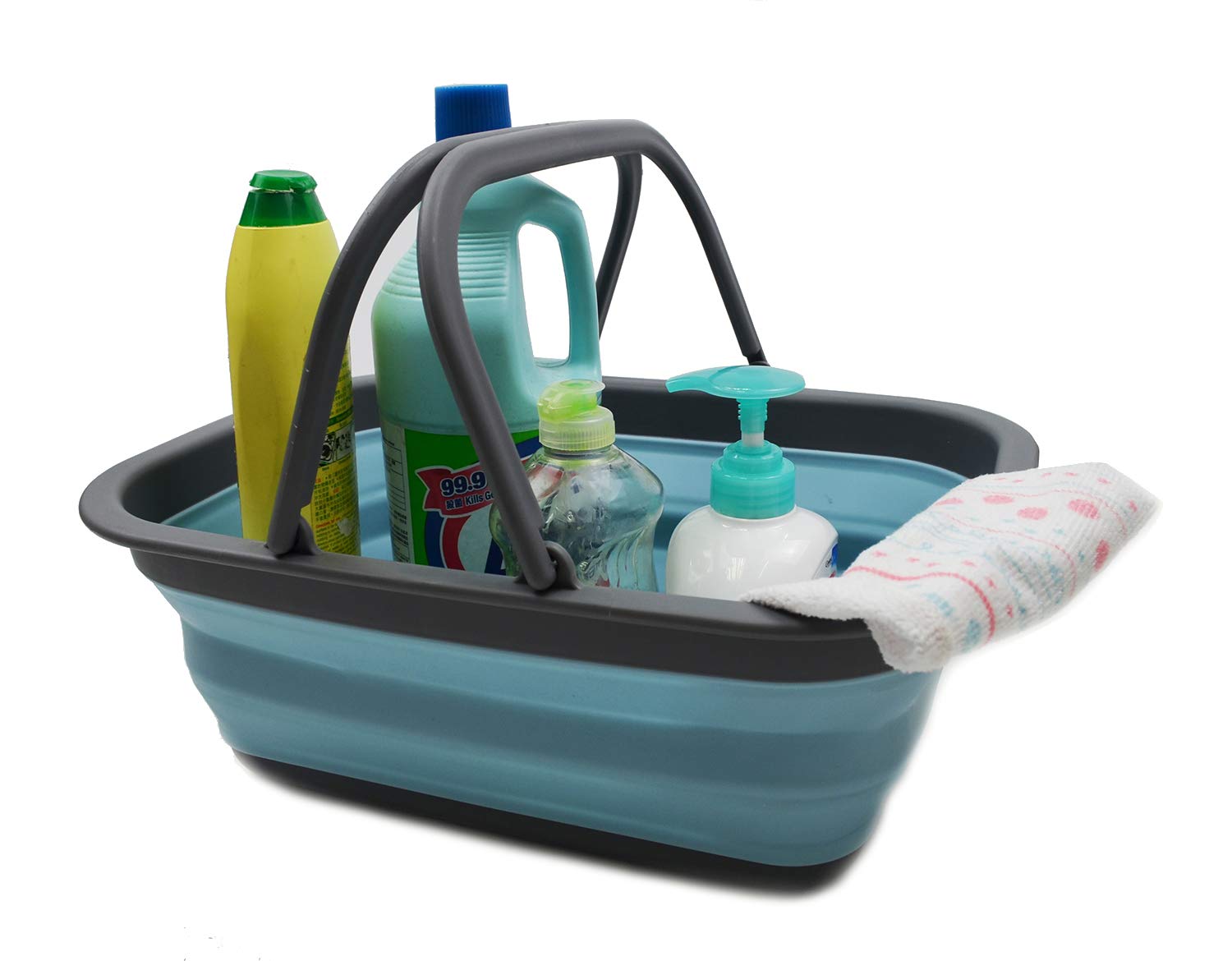 SAMMART lifestyle beach tote with gear showing versatile outdoor use