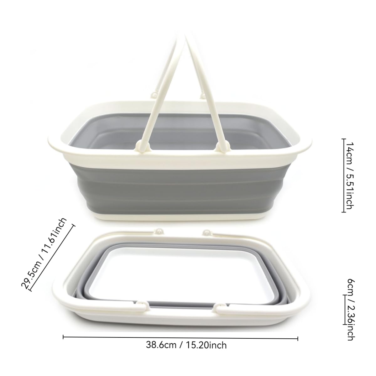 SAMMART tub used as picnic tote carrying snacks and drinks for outdoor convenience