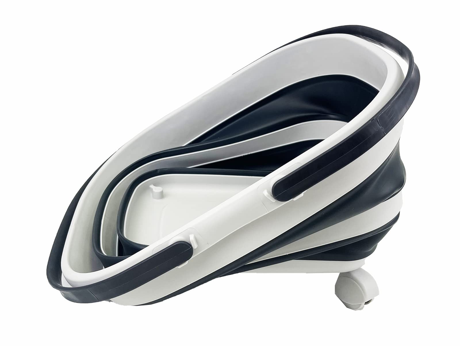 SAMMART wheel detail showing 360-degree rotating wheel for smooth maneuvering