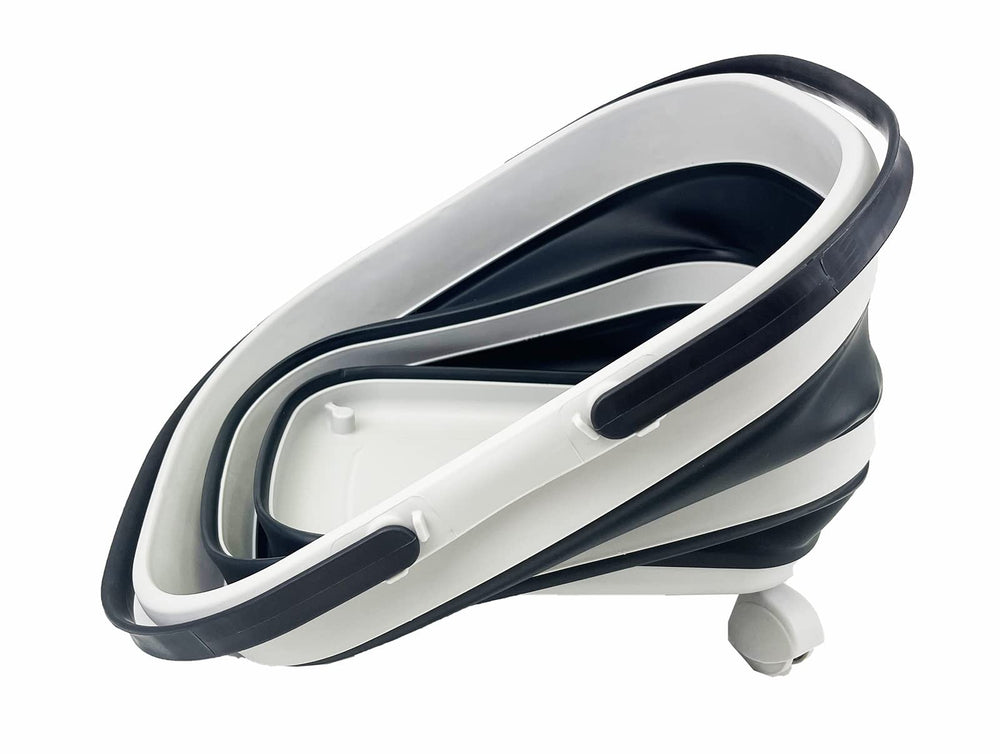 SAMMART wheel detail showing 360-degree rotating wheel for smooth maneuvering