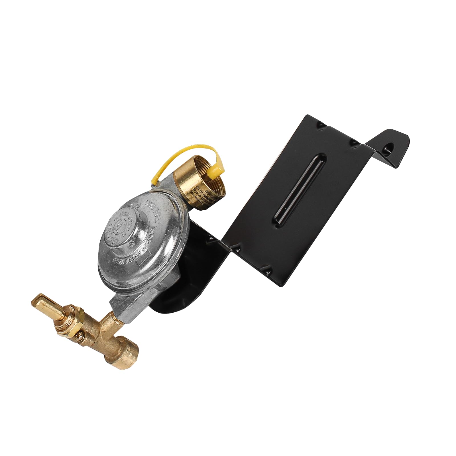 Samplife brass regulator closeup highlighting corrosion resistance and durability