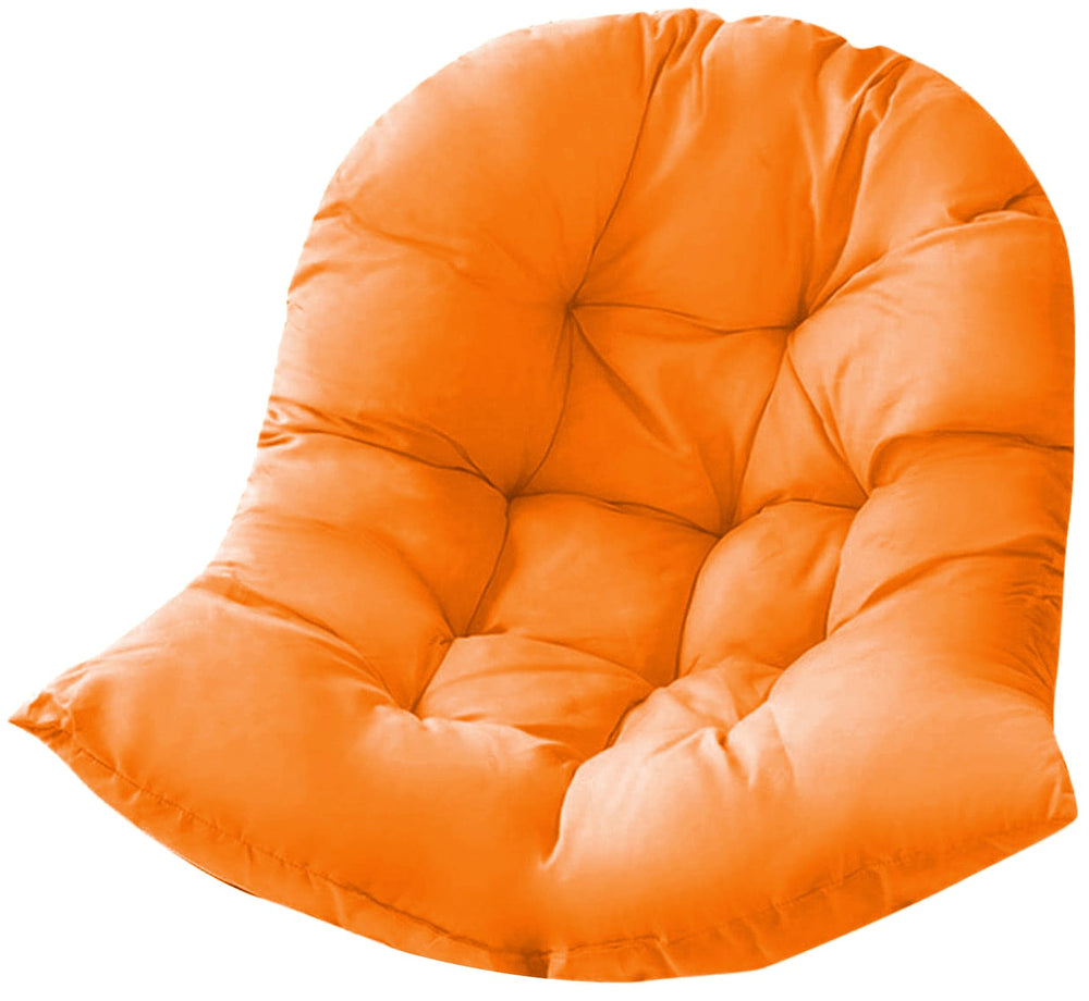 Samtiny front view of cushion showing full oversized coverage and comfort