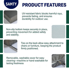 SAMTY high-density foam cross-section showing resilient support