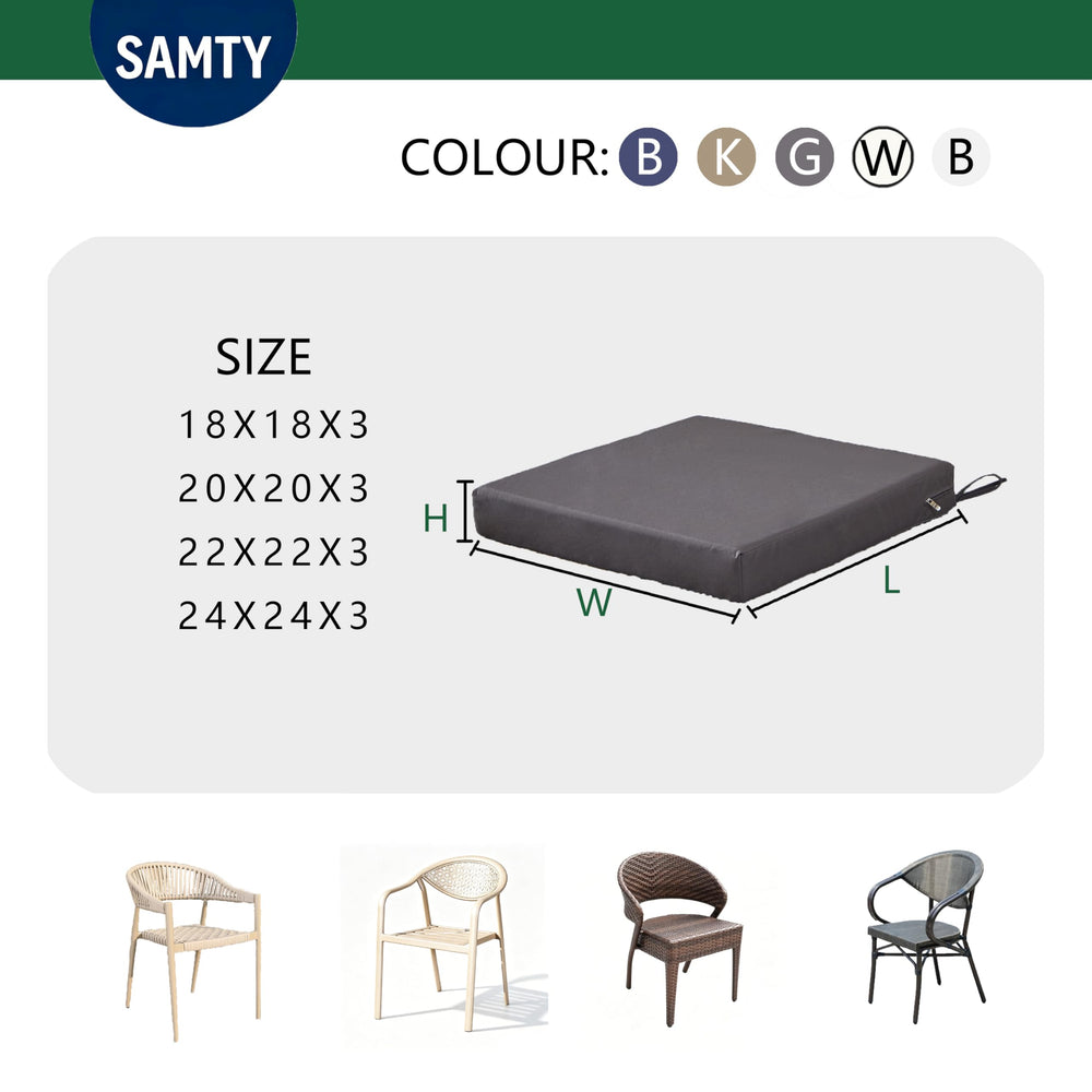 SAMTY close-up of zipper and removable cover for easy cleaning