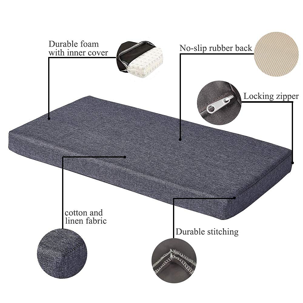 SAMTY zipper and stitching detail showing secure cover and easy removal