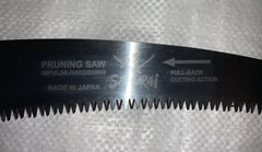 Samurai Kanzawa Ichigeki secured in plastic sheath with detachable belt clip for safe carry
