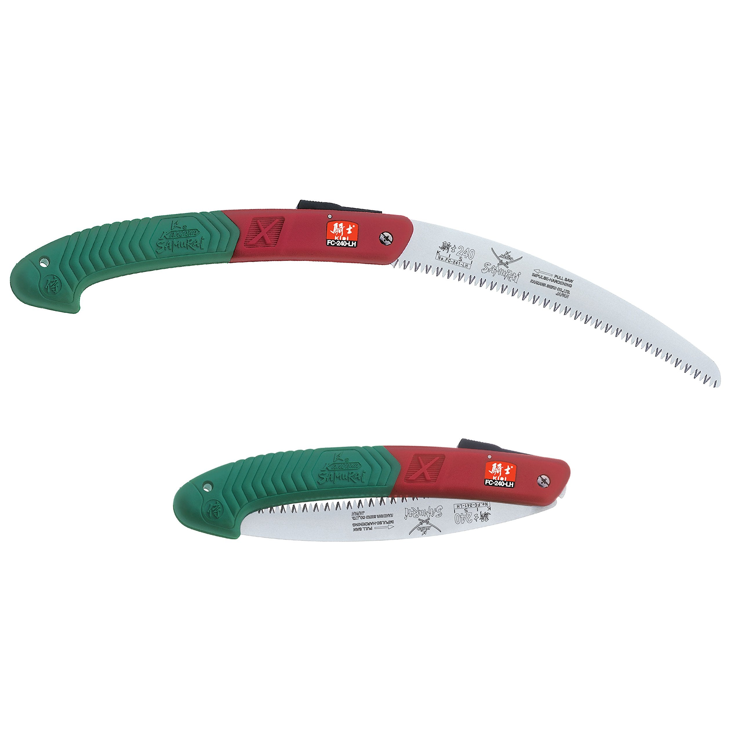 Samurai saw in use pruning a branch illustrating ergonomic control and reach