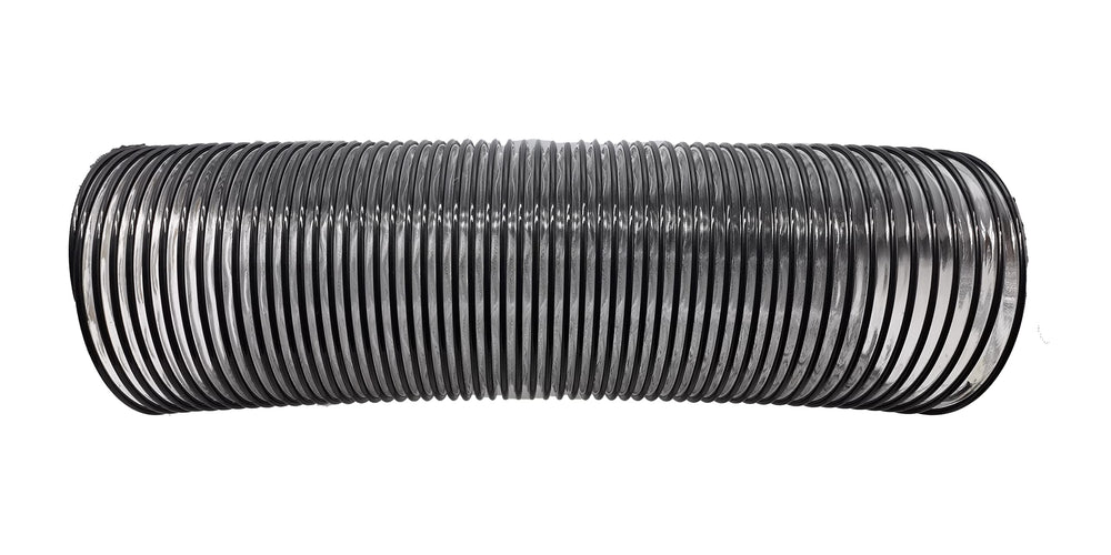 sanbaiyi front view of flex hose showing full length and fit benefits