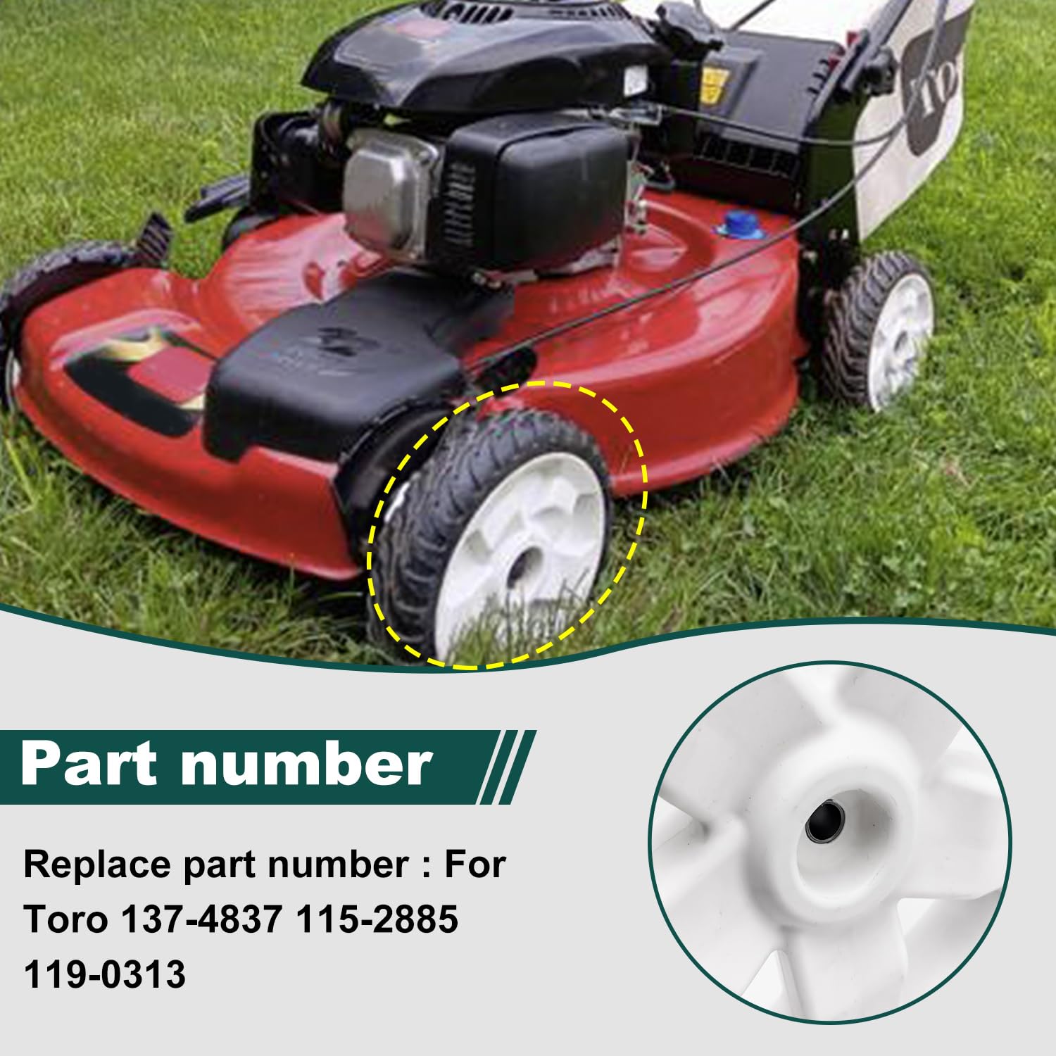 sanbaiyi side profile showing 11-inch diameter and 2-1/8-inch width clarity