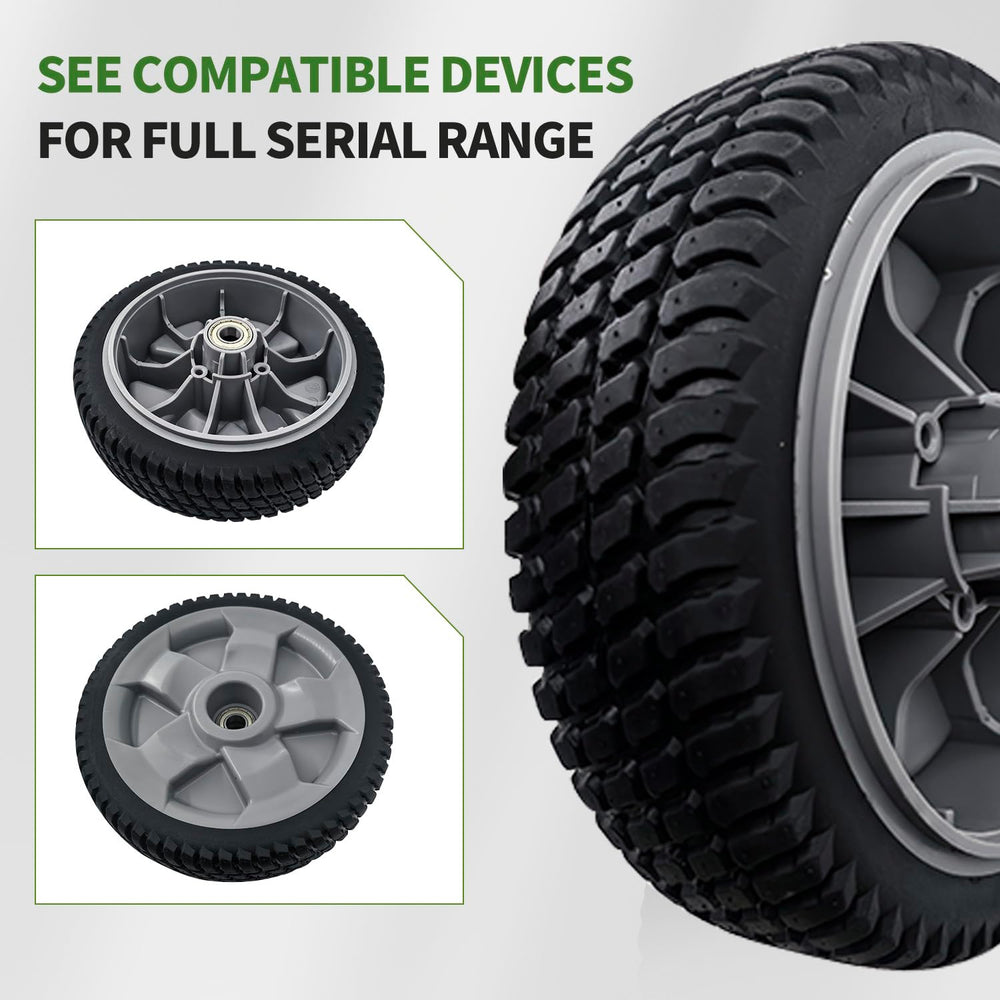 sanbaiyi wheel beside ruler showing scale for accurate replacement