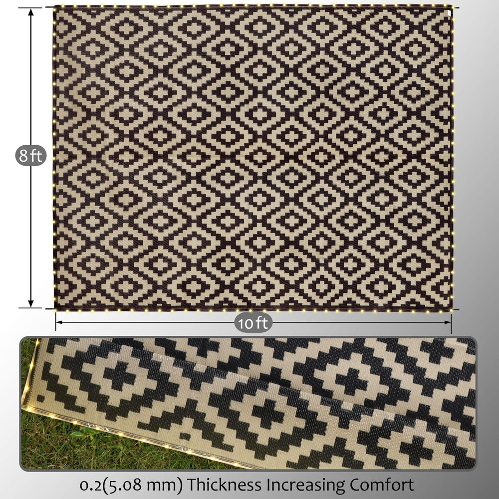 SAND MINE close-up of polypropylene weave for durable, breathable surface