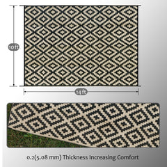 SAND MINE closeup of polypropylene weave and heat-treated edging for durability