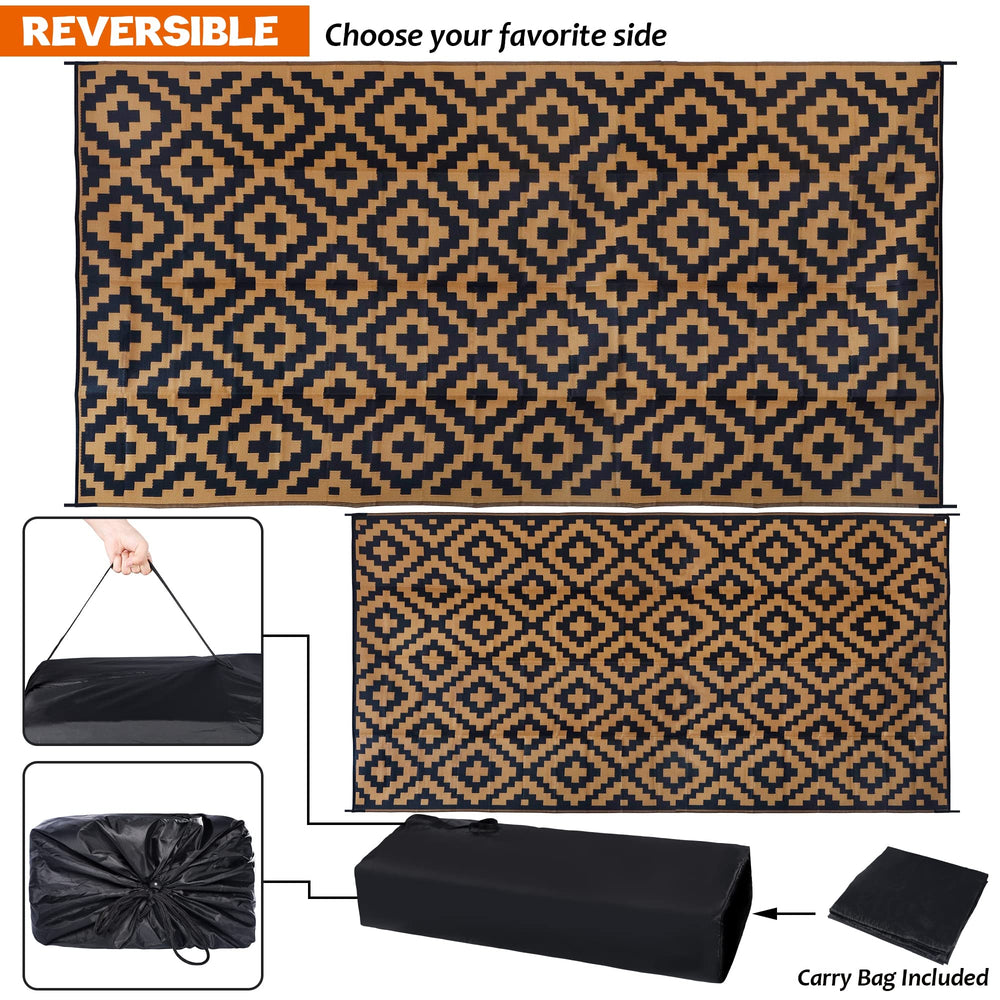 SAND MINE reversible sides displayed to show two-tone pattern and styling options