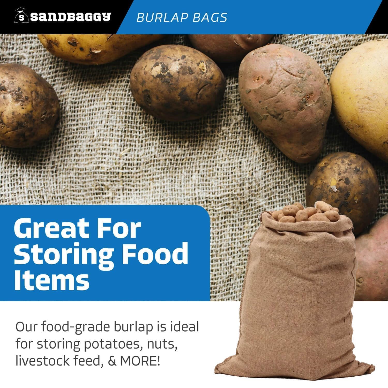 Sandbaggy sack draped over shrub illustrating weather protection for plants