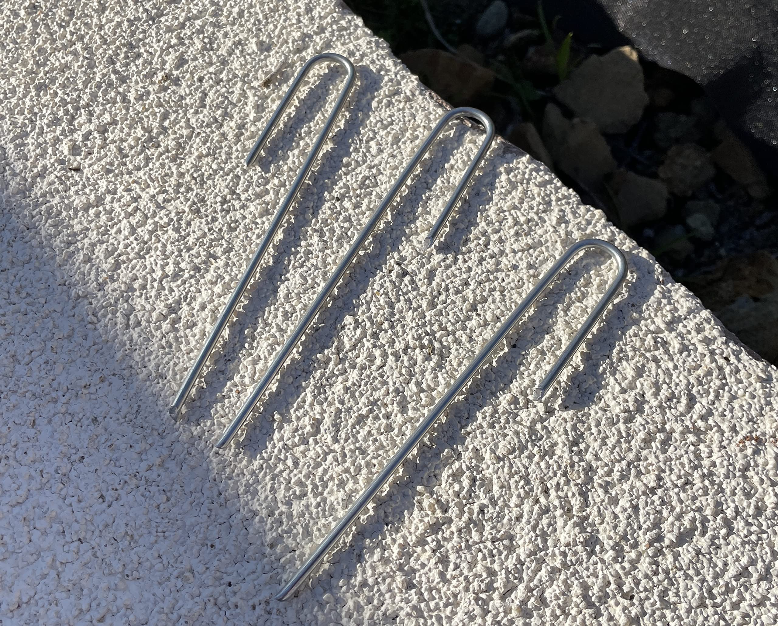 Sandbaggy galvanized steel finish close-up, resists rust and extends life