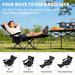 sanheshun oversized cup holder and side pocket keeping drinks and phone accessible